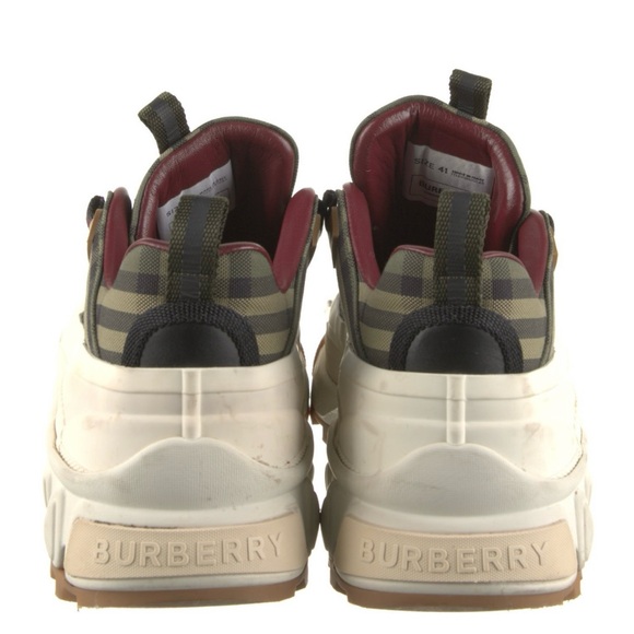 Burberry Plaid Sneaker - Picture 3 of 5